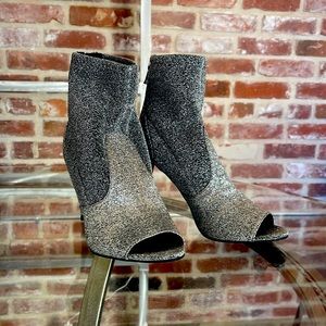 Guess open top heel booties